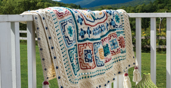 Annie's Moroccan Tile Crochet Afghan Club - Club Details